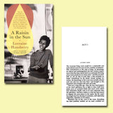 A Raisin in the Sun Paperback Book (NP)