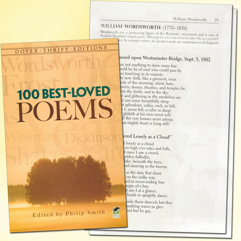 100 Best-Loved Poems Paperback Book (NP)