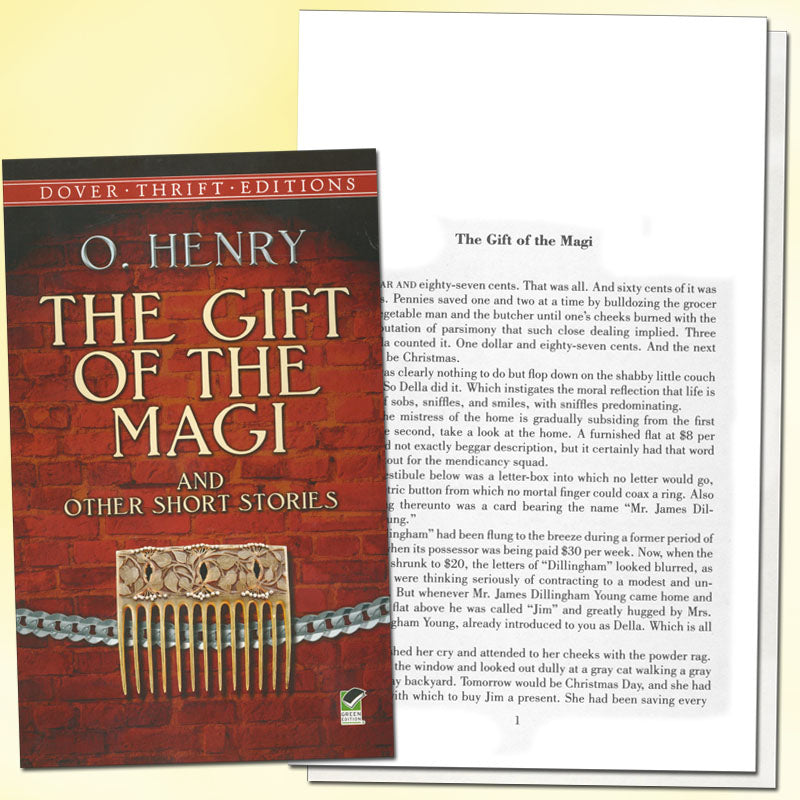 The Gift of the Magi and Other Short Stories Paperback Book (940L)