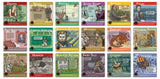 Novel Guide Literary Genres Mini-Poster Set