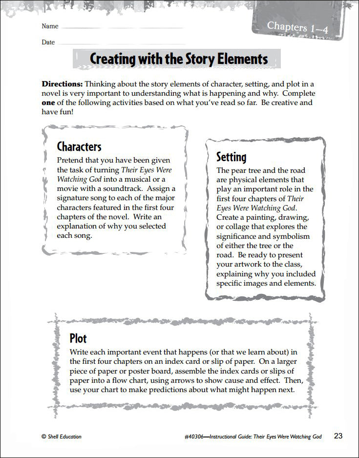 Great Works Instructional Guide for Literature: Their Eyes Were Watching God