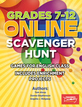 Online Scavenger Hunt Games for English Class Book