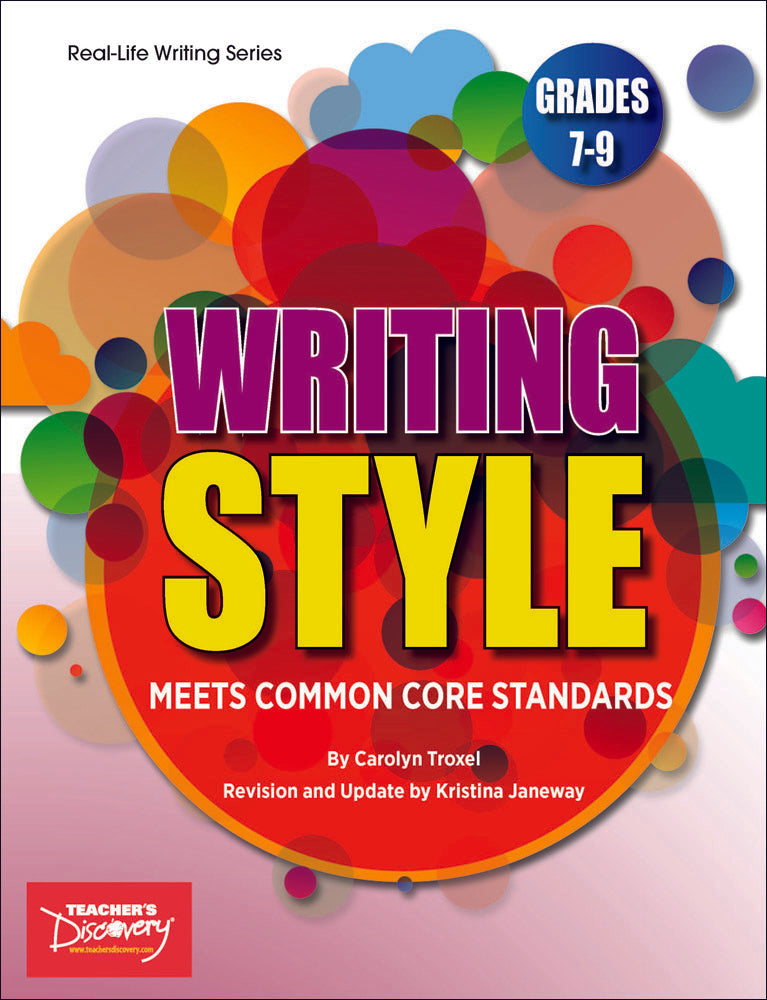 Writing Style Activity Book