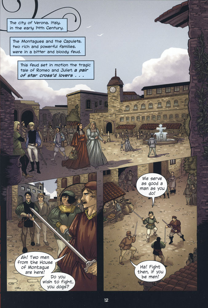 Romeo and Juliet Graphic Novel