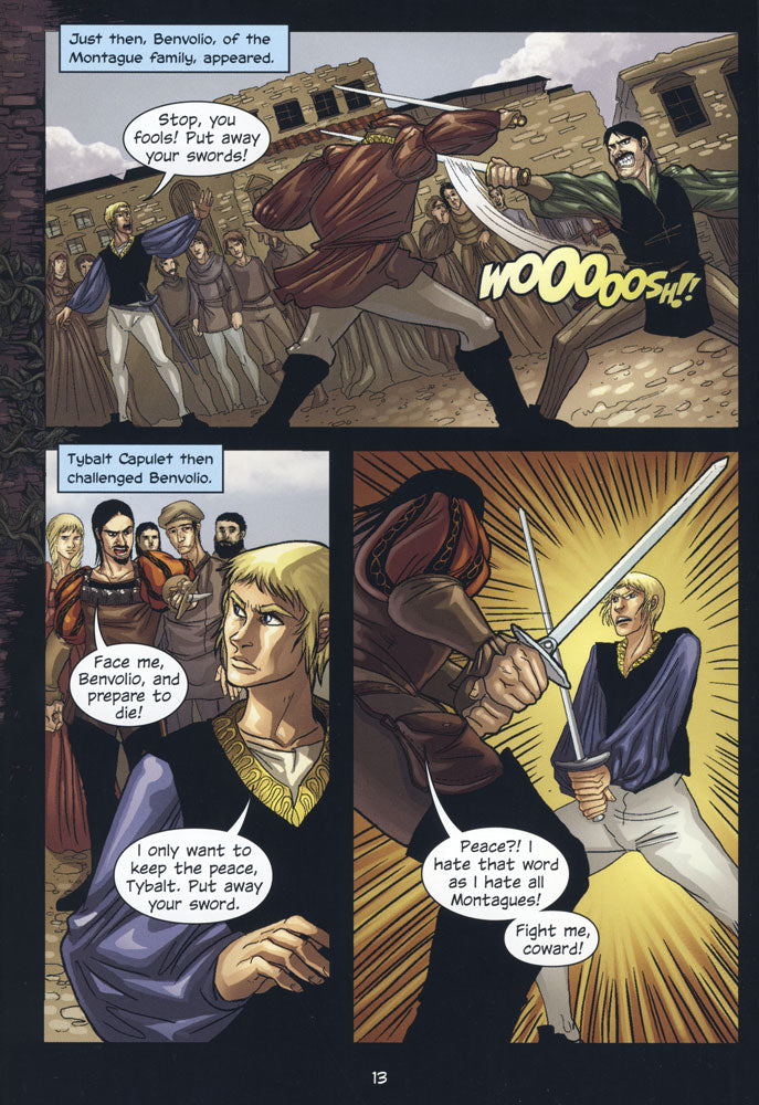 Romeo and Juliet Graphic Novel