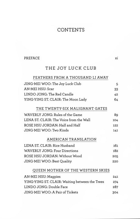 The Joy Luck Club Paperback Book (930L)