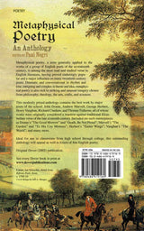 Metaphysical Poetry: An Anthology Paperback Book (NP)