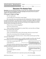 Socratic Seminar: Lord of the Flies Book