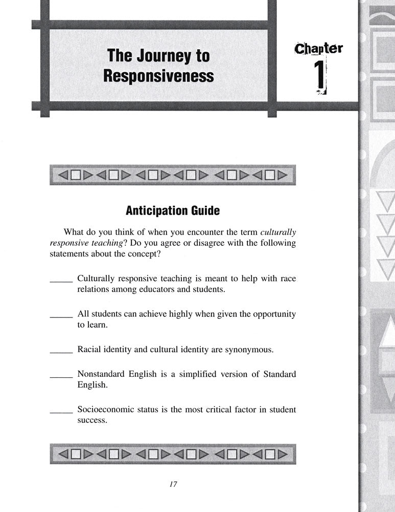 Culturally and Linguistically Responsive Teaching