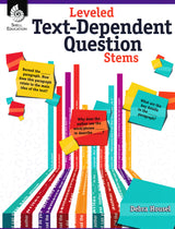 Leveled Text-Dependent Question Stems Book