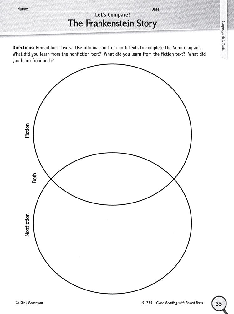 Close Reading with Paired Texts