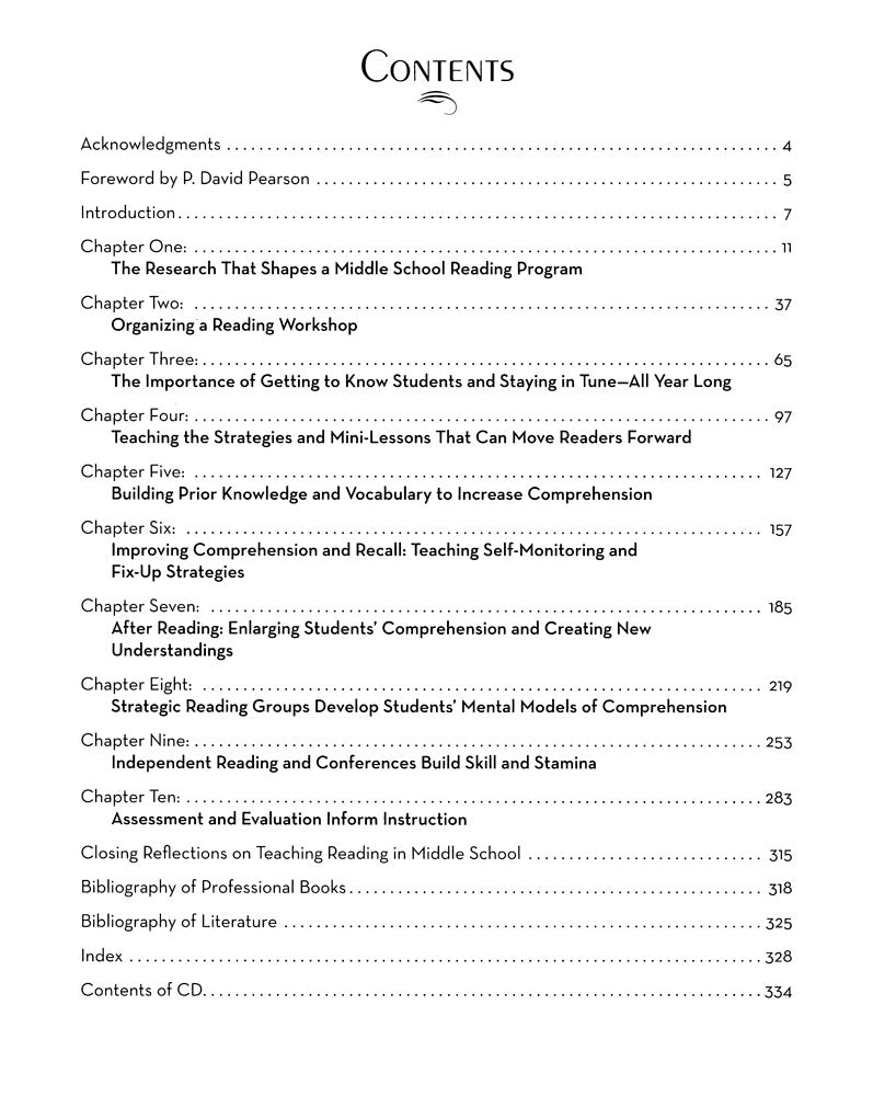 Teaching Reading in Middle School: A Strategic Approach to Teaching Reading That Improves Comprehension and Thinking