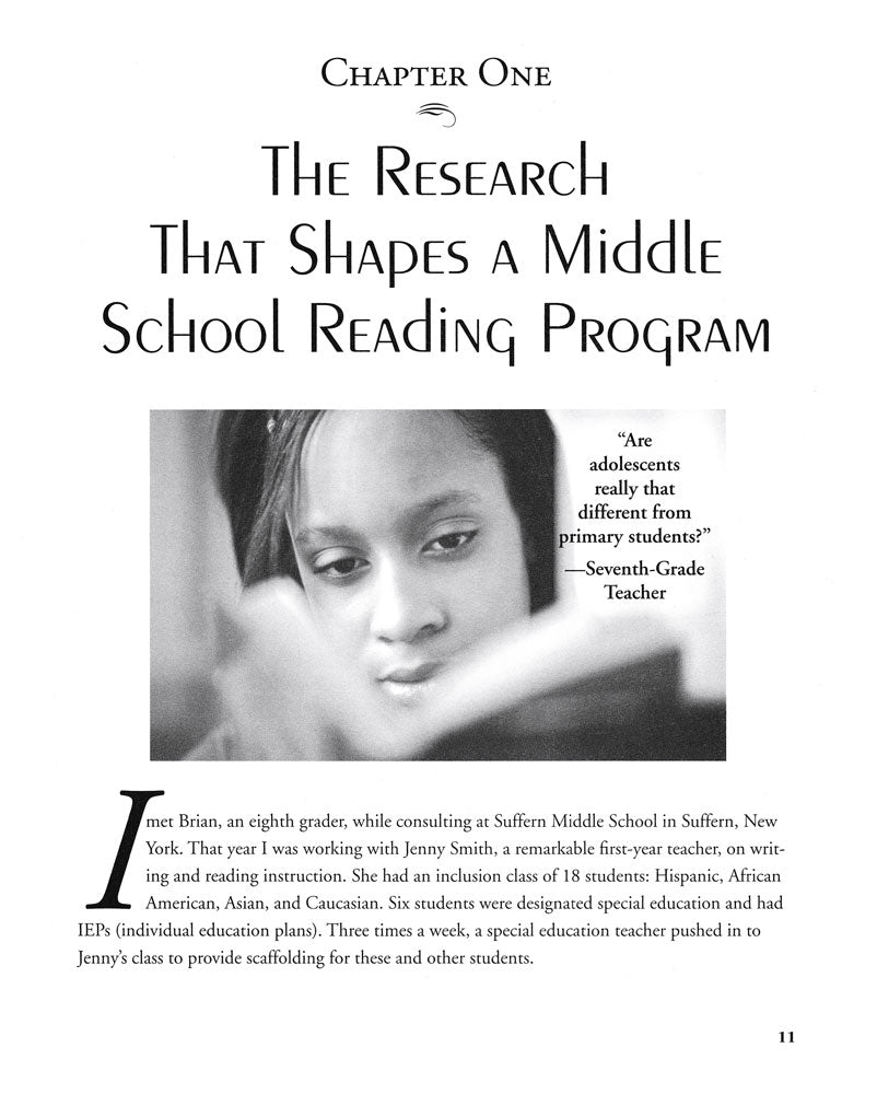 Teaching Reading in Middle School: A Strategic Approach to Teaching Reading That Improves Comprehension and Thinking