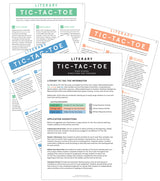 Literary Tic-Tac-Toe: Differentiated Activities Card Set for High School