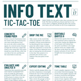 Info Text Tic-Tac-Toe: Differentiated Activities Card Set for High School