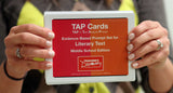 TAP Cards: Literary Text Card Set for Middle School