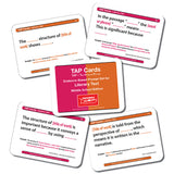 TAP Cards: Literary Text Card Set for Middle School