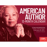 American Author 13-Month Calendar