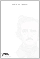 Edgar Allan Poe Notepad