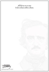 Edgar Allan Poe Notepad