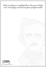 Edgar Allan Poe Notepad