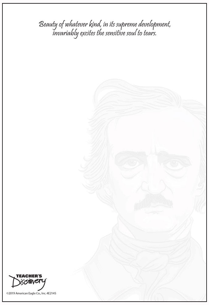 Edgar Allan Poe Notepad