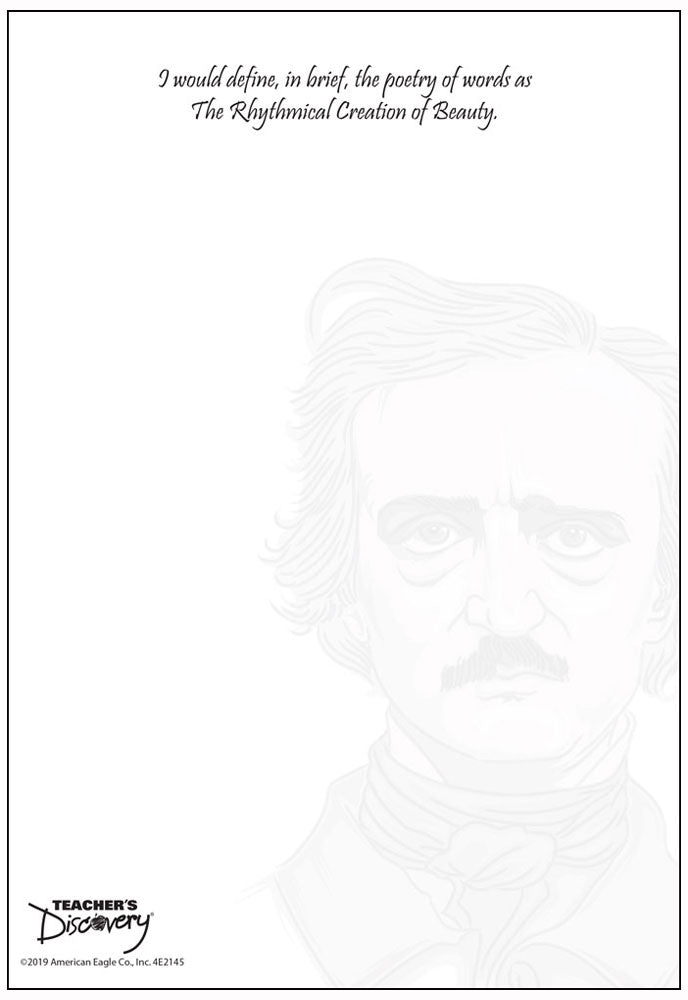 Edgar Allan Poe Notepad