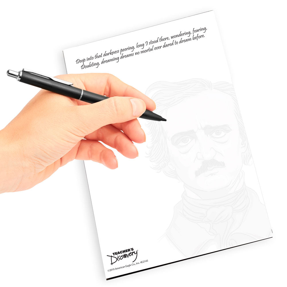 Edgar Allan Poe Notepad