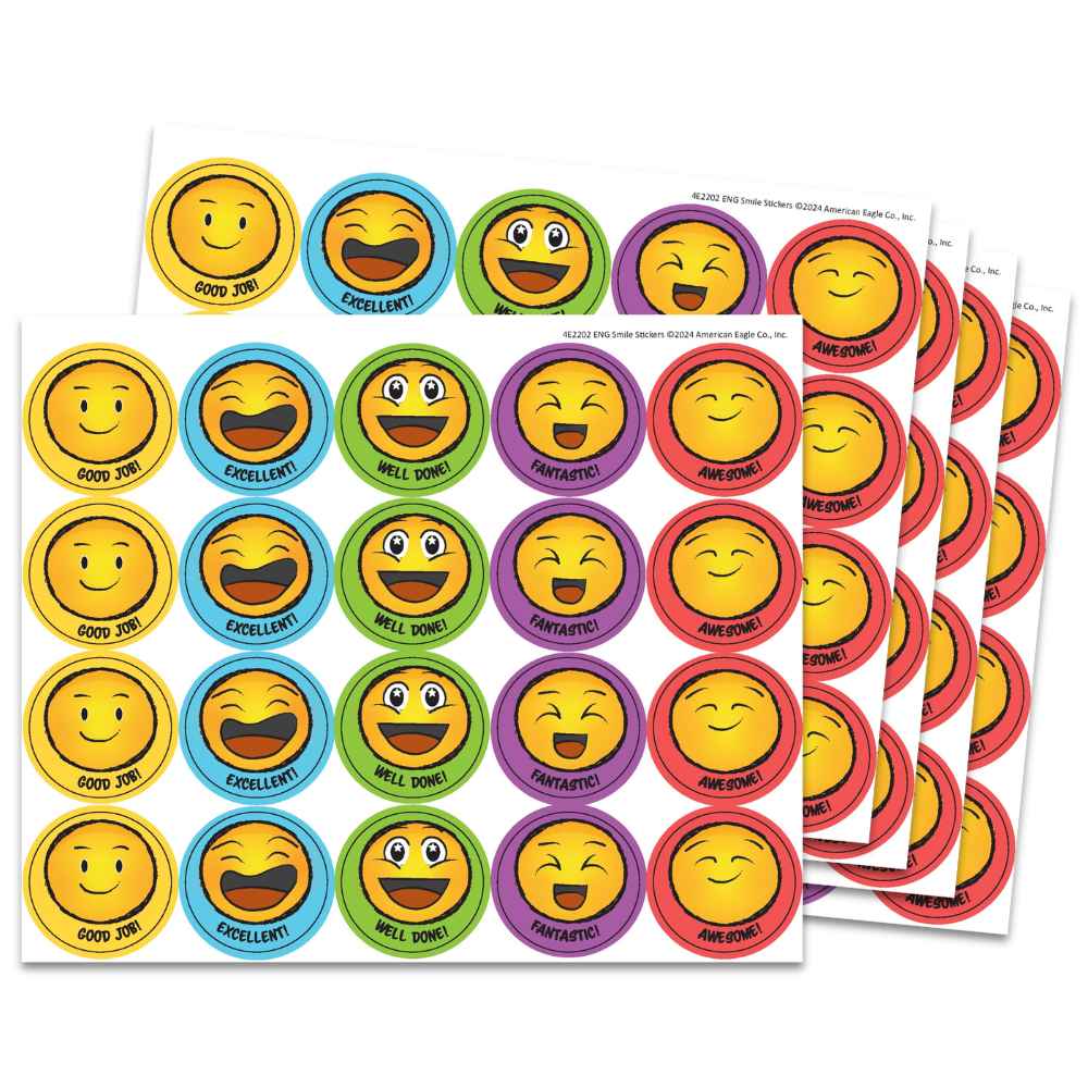 Smile English Stickers