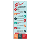 Great Essay Writing Checklist Skinny Poster for English Classrooms