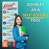 Great Essay Writing Checklist Skinny Poster for English Classrooms