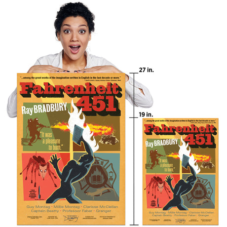 Fahrenheit 451 Marquee Poster