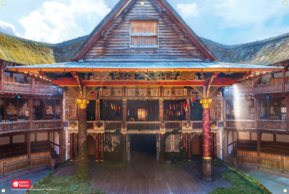 Globe Theatre Wall Mural