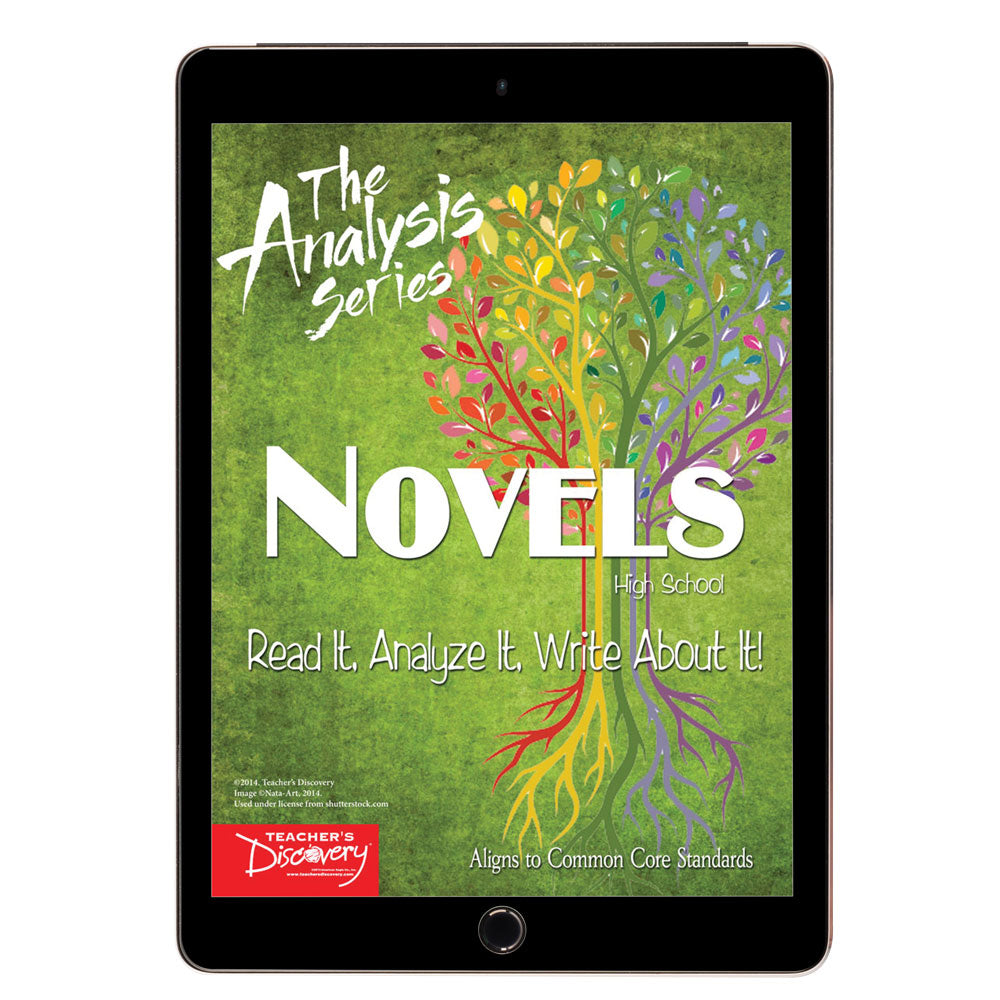 The Analysis Series: Novels High School Book – Teacher's Discovery