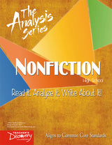 The Analysis Series: Nonfiction High School Book