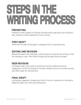 Writing Process Activity Book