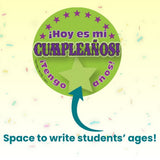 It's My Birthday! Spanish Stickers (90)