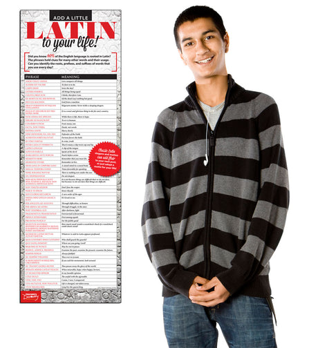 Add a Little Latin Skinny Poster