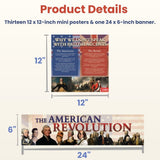 American Revolution Mini-Poster Set