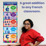 Guide to Accents Skinny Poster for French Classrooms