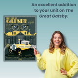 Teacher’s Discovery The Great Gatsby Marquee Poster for English/ELA Classrooms