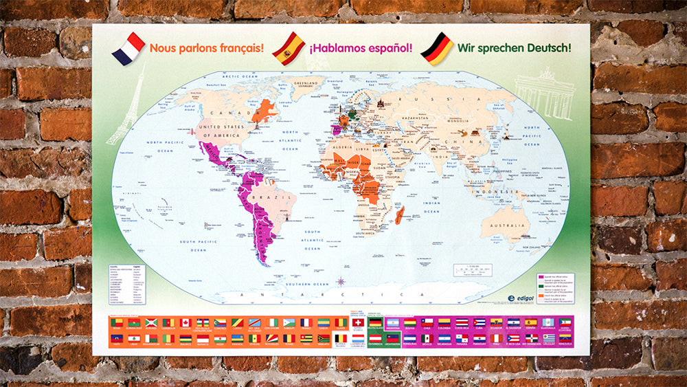 Language Distribution Map