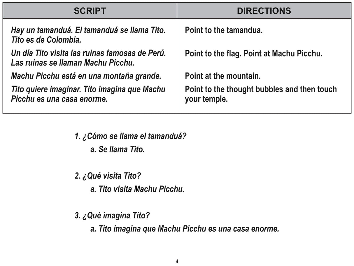 Las aventuras de Tito y Ponce - Elementary Spanish