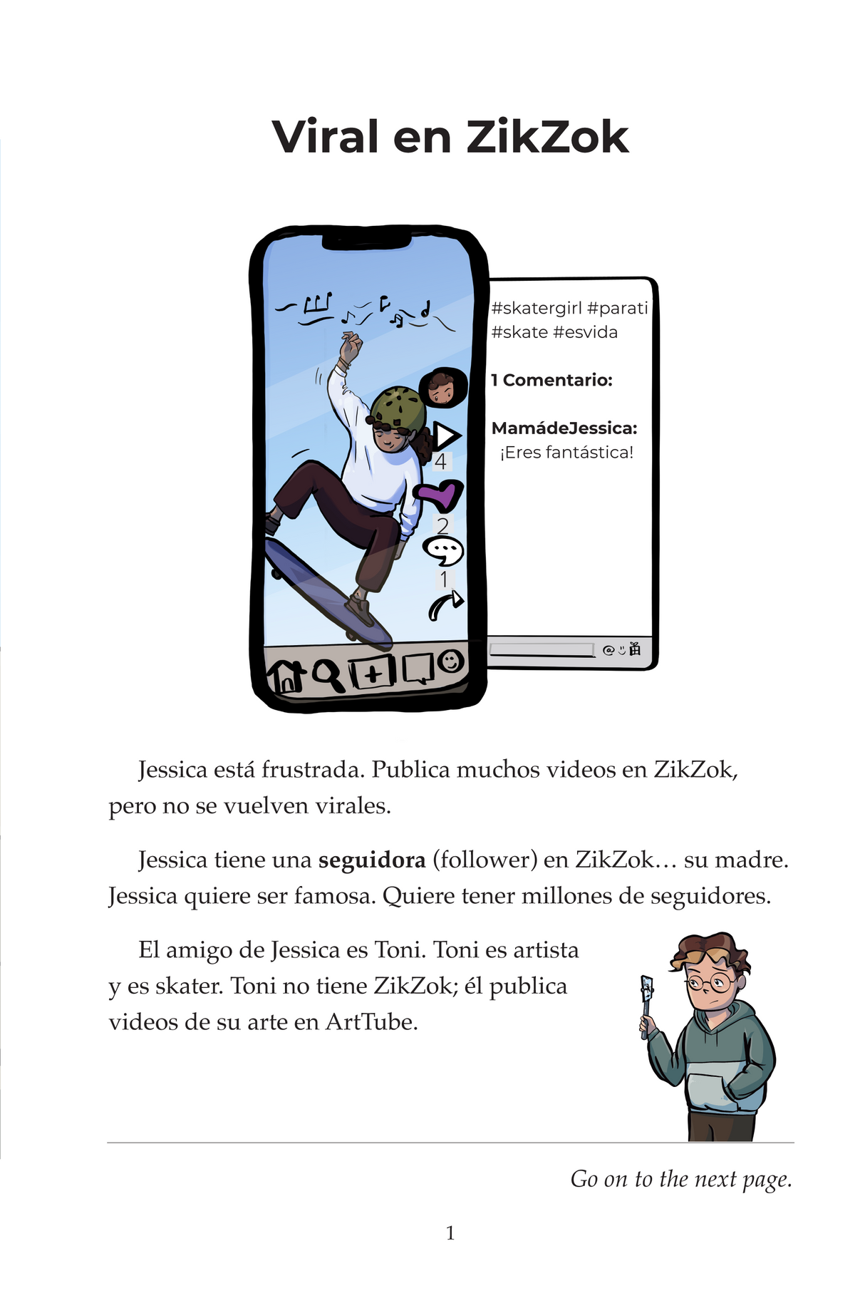 Viral en ZikZok - Level 3 - Spanish