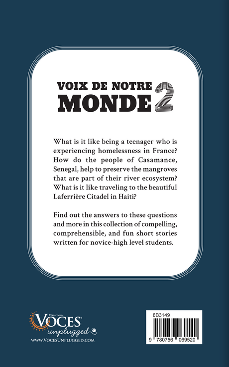 Voix de notre monde 2 - Short Story Collection