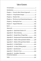 A Natural Approach to Stories book by Ben Slavic and Tina Hargaden on non-targeted comprehensible input storytelling for world language classrooms.