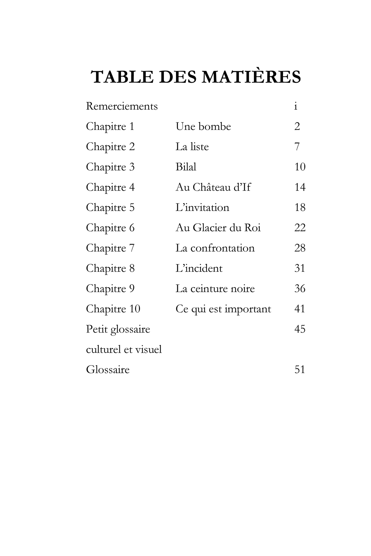 Alice : La liste - Level 2 - French