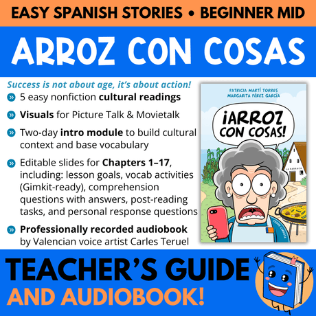 Arroz con cosas - Level 1 - Spanish Reader by Margarita Pérez García