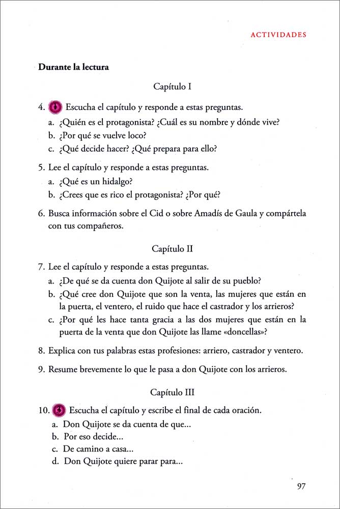 Don Quijote de la Mancha I Spanish Level 3+ Reader with Audio CD