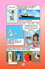 Carla no habla: Una novela gráfica para aprender español - Level 1 - Spanish Graphic Novel by Veronica Moscoso
